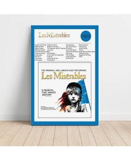 Les Misérables Fine Art Album Poster Wall Art