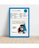 Les Misérables Fine Art Album Poster Wall Art