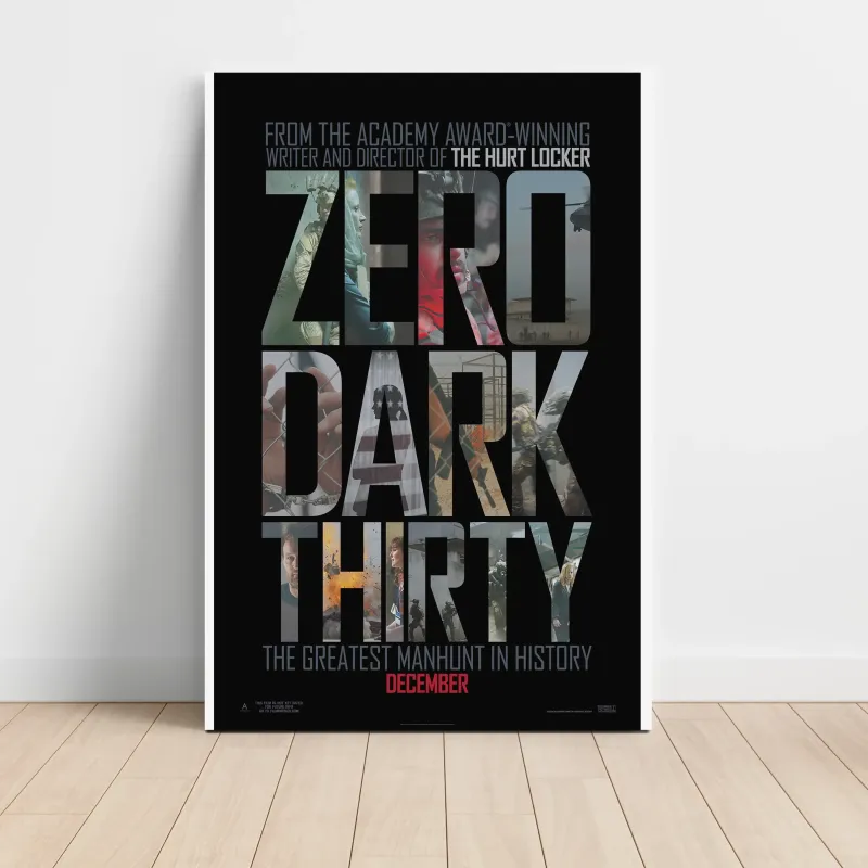 Zero Dark Thirty (2012) Fine Art Movie Poster