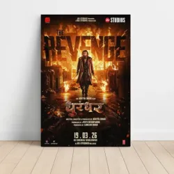 Dhurandhar: The Revenge (2026) Fine Art Movie Poster