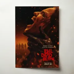 Evil Dead Burn (2026) Fine Art Movie Poster