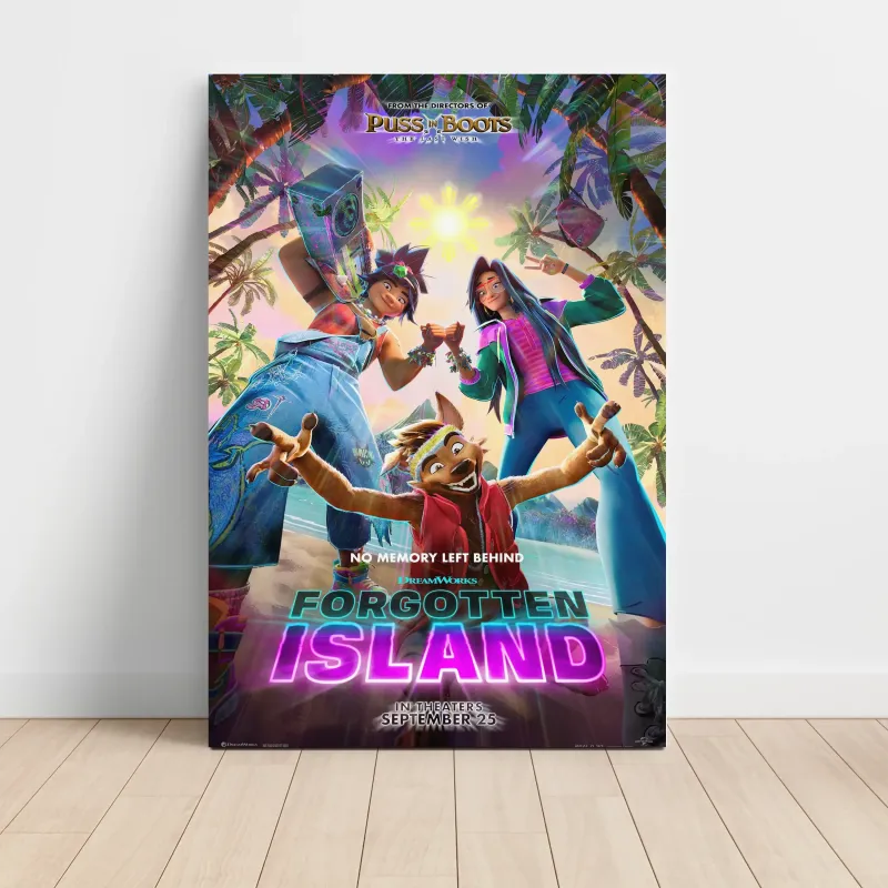 Forgotten Island (2026) Fine Art Movie Poster