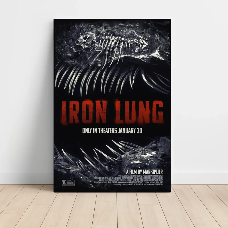 Iron Lung (2026) Fine Art Movie Poster