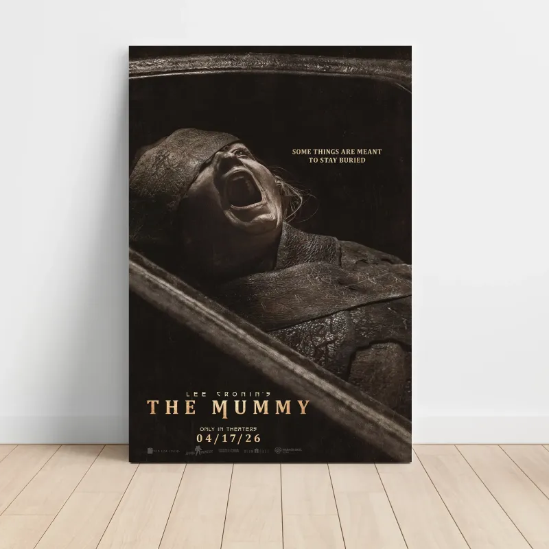 Lee Cronin's The Mummy (2026) Fine Art Movie Poster