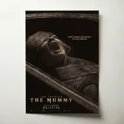 Lee Cronin's The Mummy (2026) Fine Art Movie Poster