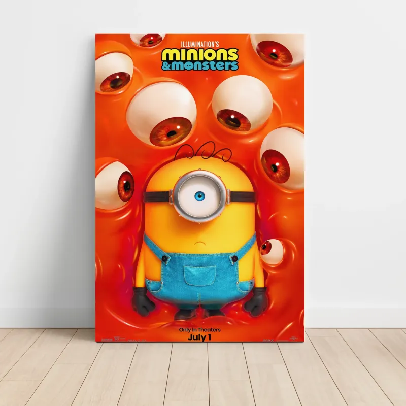 Minions & Monsters (2026) Fine Art Movie Poster