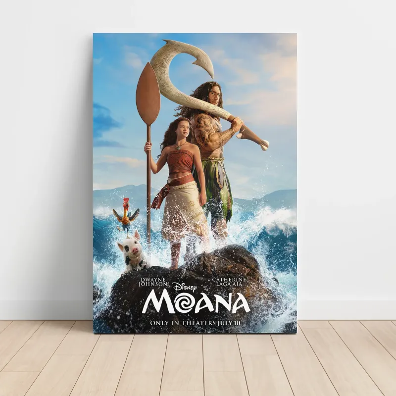 Moana (2026) Fine Art Movie Poster