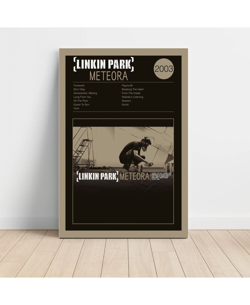 Linkin Park – Meteora_1 Fine Art Album Poster Linkin Park – Meteora_1 Fine Art Album Poster