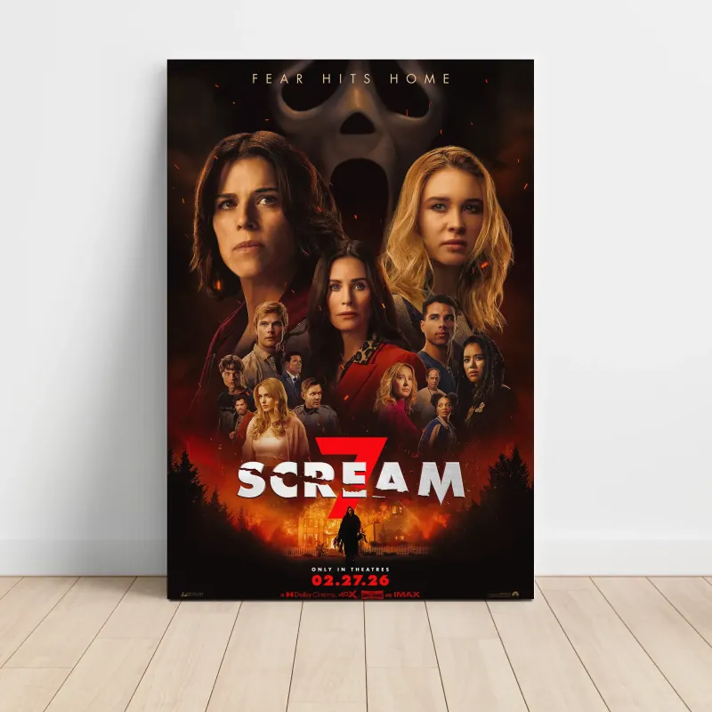 Scream 7 (2026) Fine Art Movie Poster