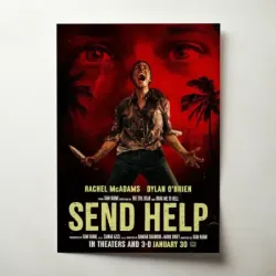 Send Help (2026) Fine Art Movie Poster