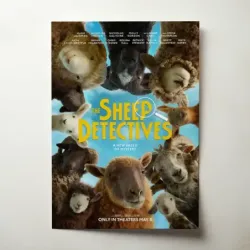 The Sheep Detectives (2026) Fine Art Movie Poster