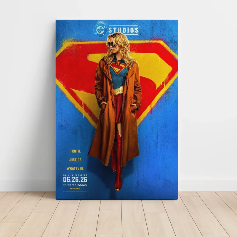 Supergirl (2026) Fine Art Movie Poster