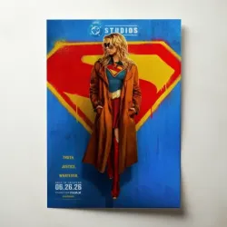 Supergirl (2026) Fine Art Movie Poster