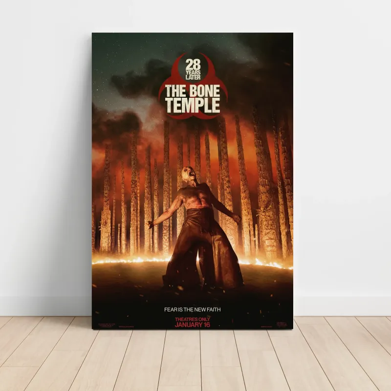 28 Years Later: The Bone Temple (2026) Fine Art Movie Poster