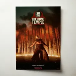 28 Years Later: The Bone Temple (2026) Fine Art Movie Poster