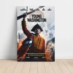 Young Washington (2026) Fine Art Movie Poster