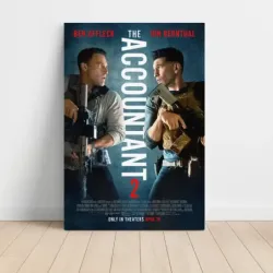 The Accountant 2 (2025) Fine Art Movie Poster