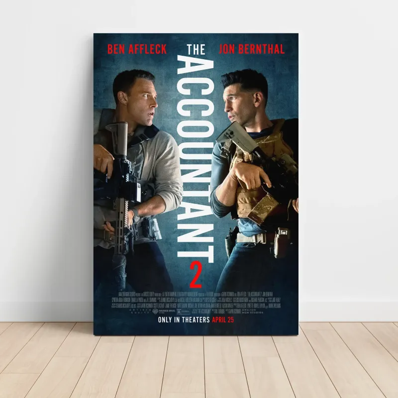 The Accountant 2 (2025) Fine Art Movie Poster