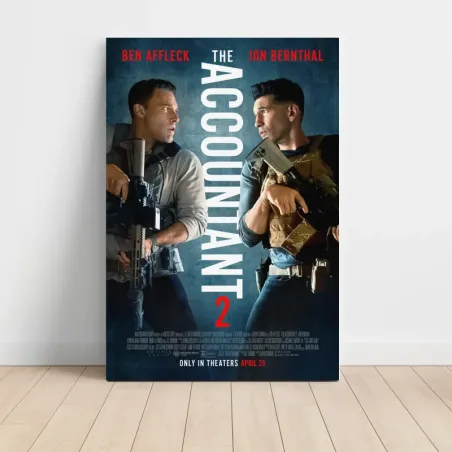 The Accountant 2 (2025) Fine Art Movie Poster