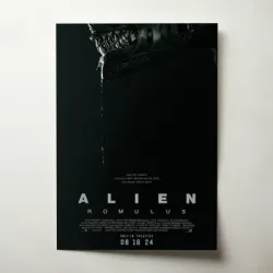 Alien: Romulus (2024) Fine Art Movie Poster