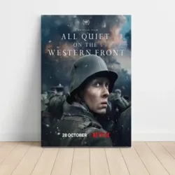 All Quiet on the Western Front (2022) Fine Art Movie Poster