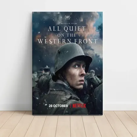 All Quiet on the Western Front (2022) Fine Art Movie Poster