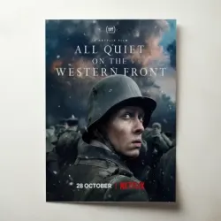 All Quiet on the Western Front (2022) Fine Art Movie Poster