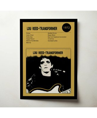 Lou Reed – Transformer Fine Art Album Poster