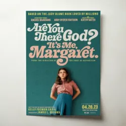 Are You There God? It's Me, Margaret. (2023) Fine Art Movie Poster