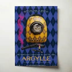 Argylle (2024) Fine Art Movie Poster