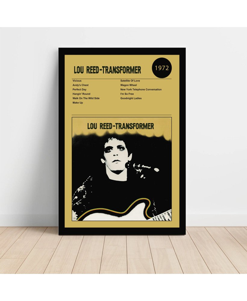 Lou Reed – Transformer Fine Art Album Poster