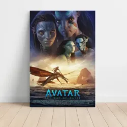 Avatar: The Way of Water (2022) Fine Art Movie Poster