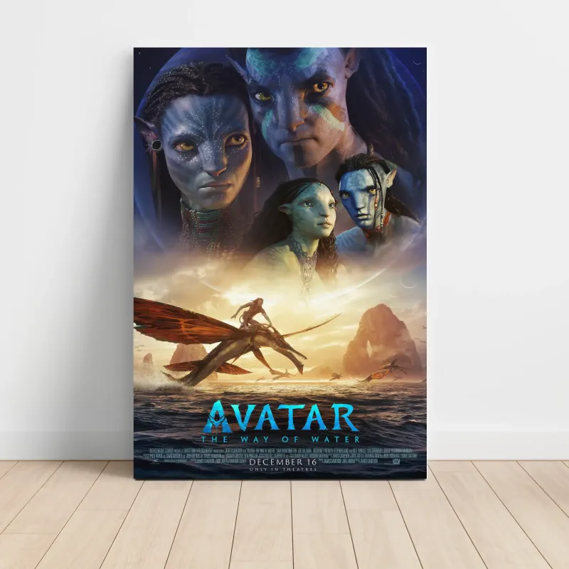 Avatar: The Way of Water (2022) Fine Art Movie Poster