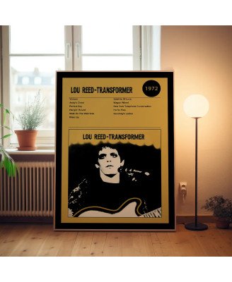 Lou Reed – Transformer Fine Art Album Poster