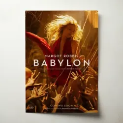 Babylon (2022) Fine Art Movie Poster