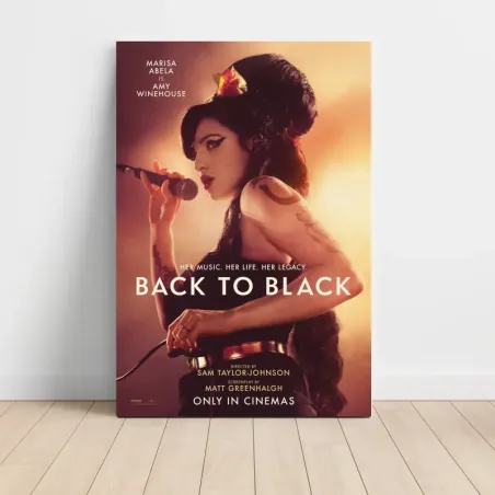 Back to Black (2024) Fine Art Movie Poster