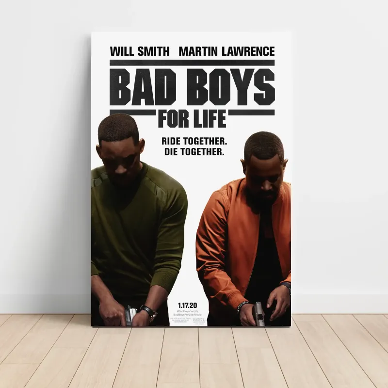 Bad Boys for Life (2020) Fine Art Movie Poster