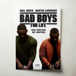 Bad Boys for Life (2020) Fine Art Movie Poster