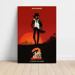 The Bad Guys 2 (2025) Fine Art Movie Poster