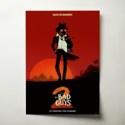 The Bad Guys 2 (2025) Fine Art Movie Poster