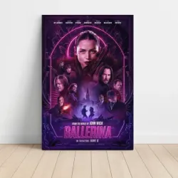 Ballerina (2025) Fine Art Movie Poster