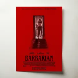 Barbarian (2022) Fine Art Movie Poster