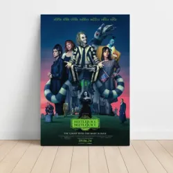 Beetlejuice Beetlejuice (2024) Fine Art Movie Poster