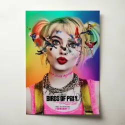 Birds of Prey (2020) Fine Art Movie Poster
