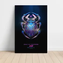 Blue Beetle (2023) Fine Art Movie Poster