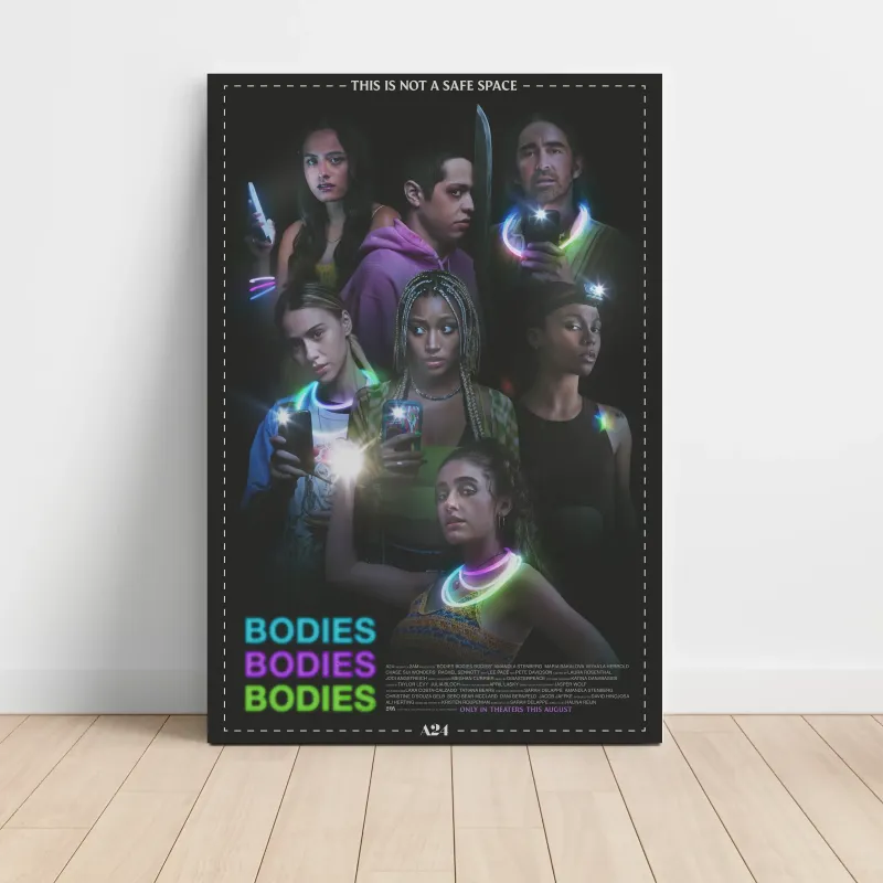 Bodies Bodies Bodies (2022) Fine Art Movie Poster