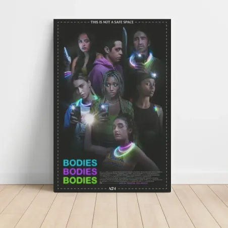 Bodies Bodies Bodies (2022) Fine Art Movie Poster