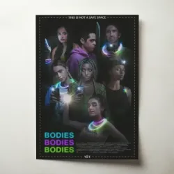 Bodies Bodies Bodies (2022) Fine Art Movie Poster