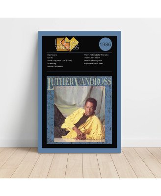 Luther Vandross - Give Me The Reason Fine Art Album Poster