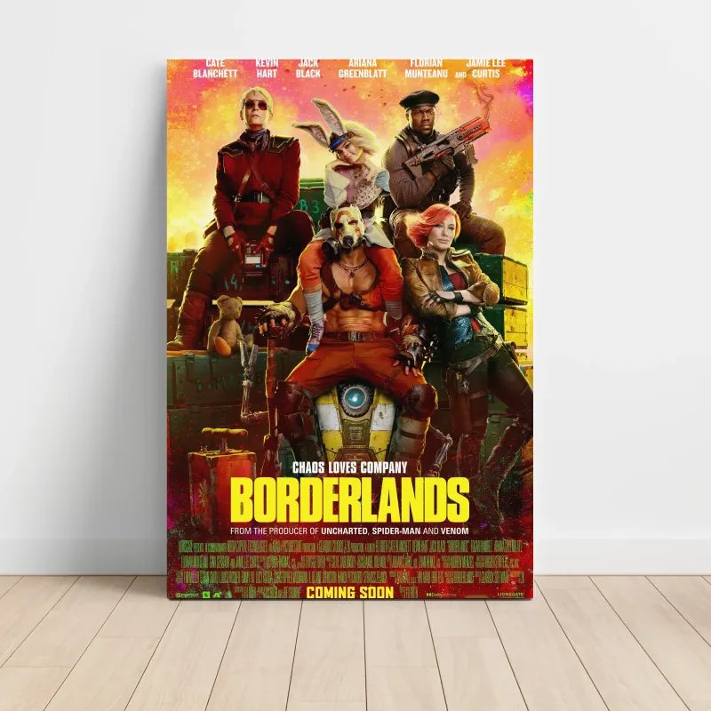 Borderlands (2024) Fine Art Movie Poster